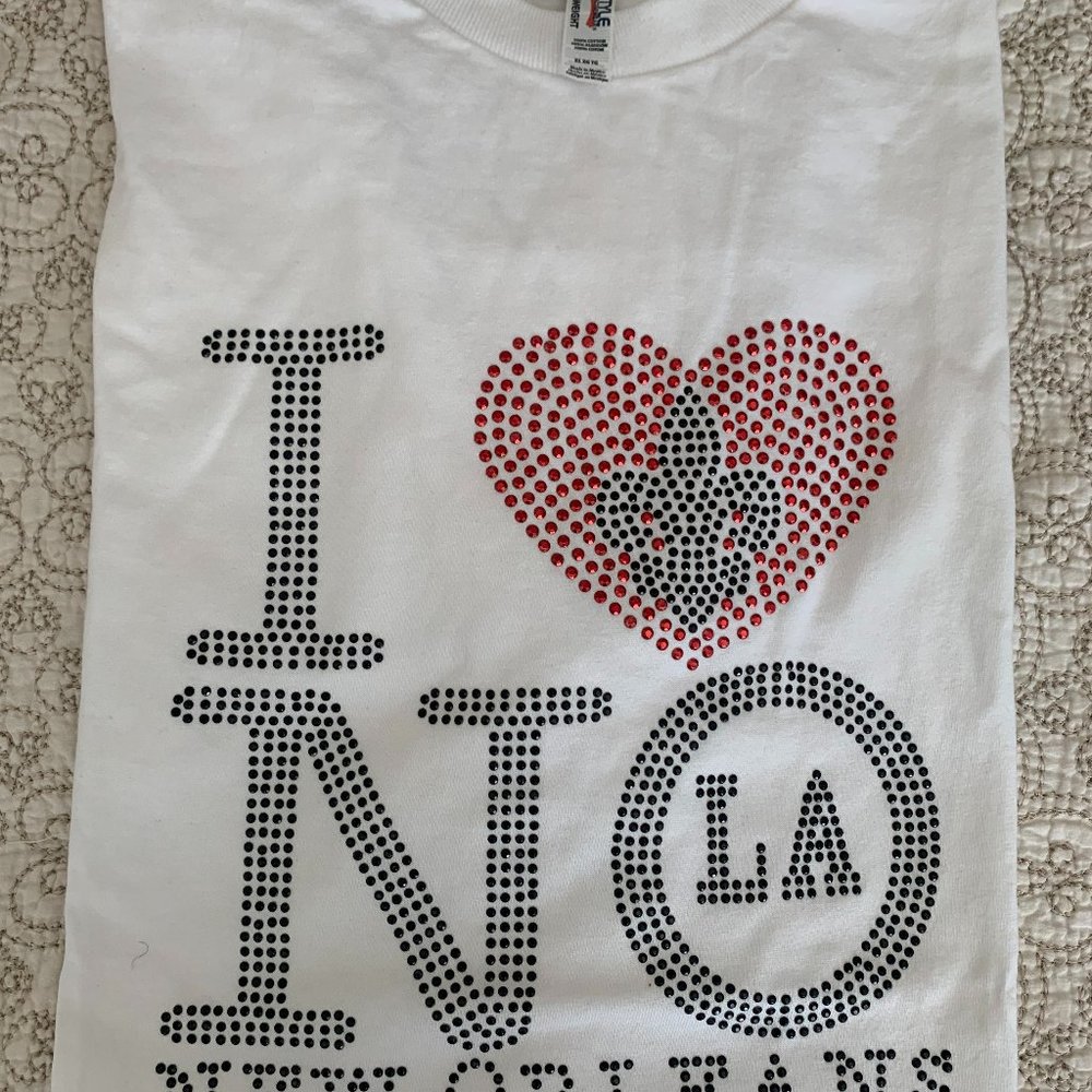Woman's extra large I love New Orleans T-Shirt